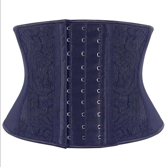 Other - Waist trainer with black lace appliqué